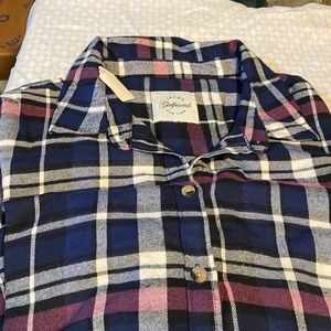 Women’s Jach’s girlfriend, XXL  large fleece flannel shirt